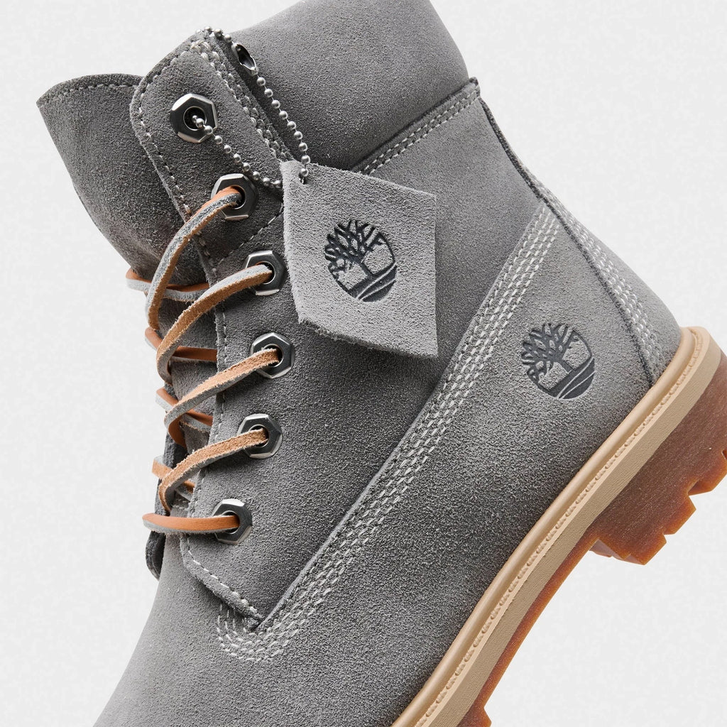 Women's 6-Inch Waterproof Insulated Boots - Gray