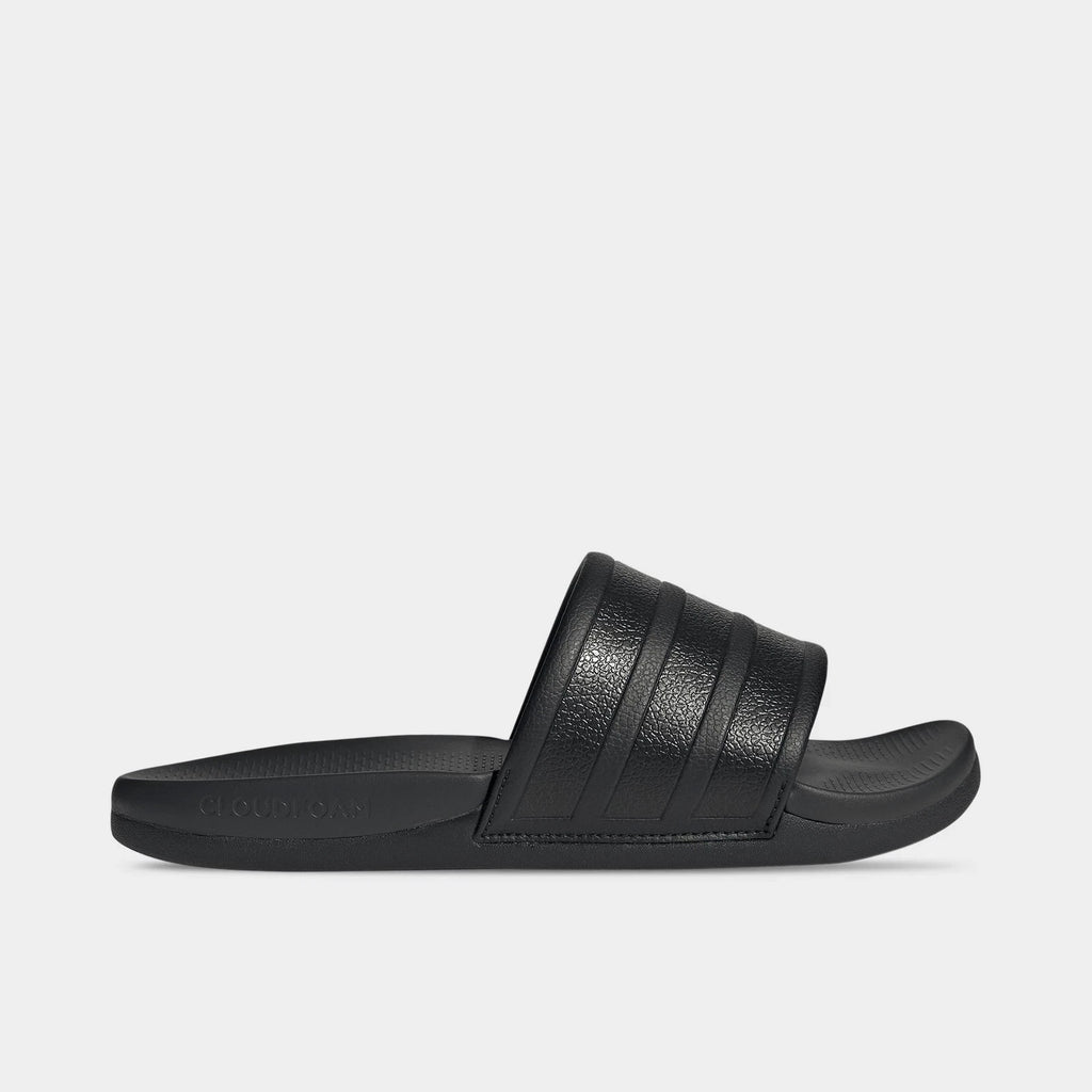 Women's Cushioned Slide Sandals - Black