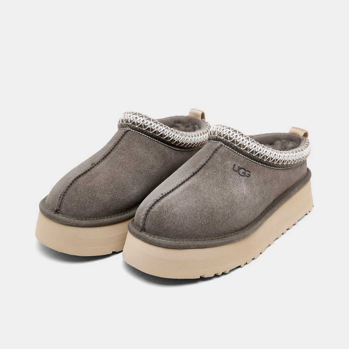 Women's Suede Platform Clogs