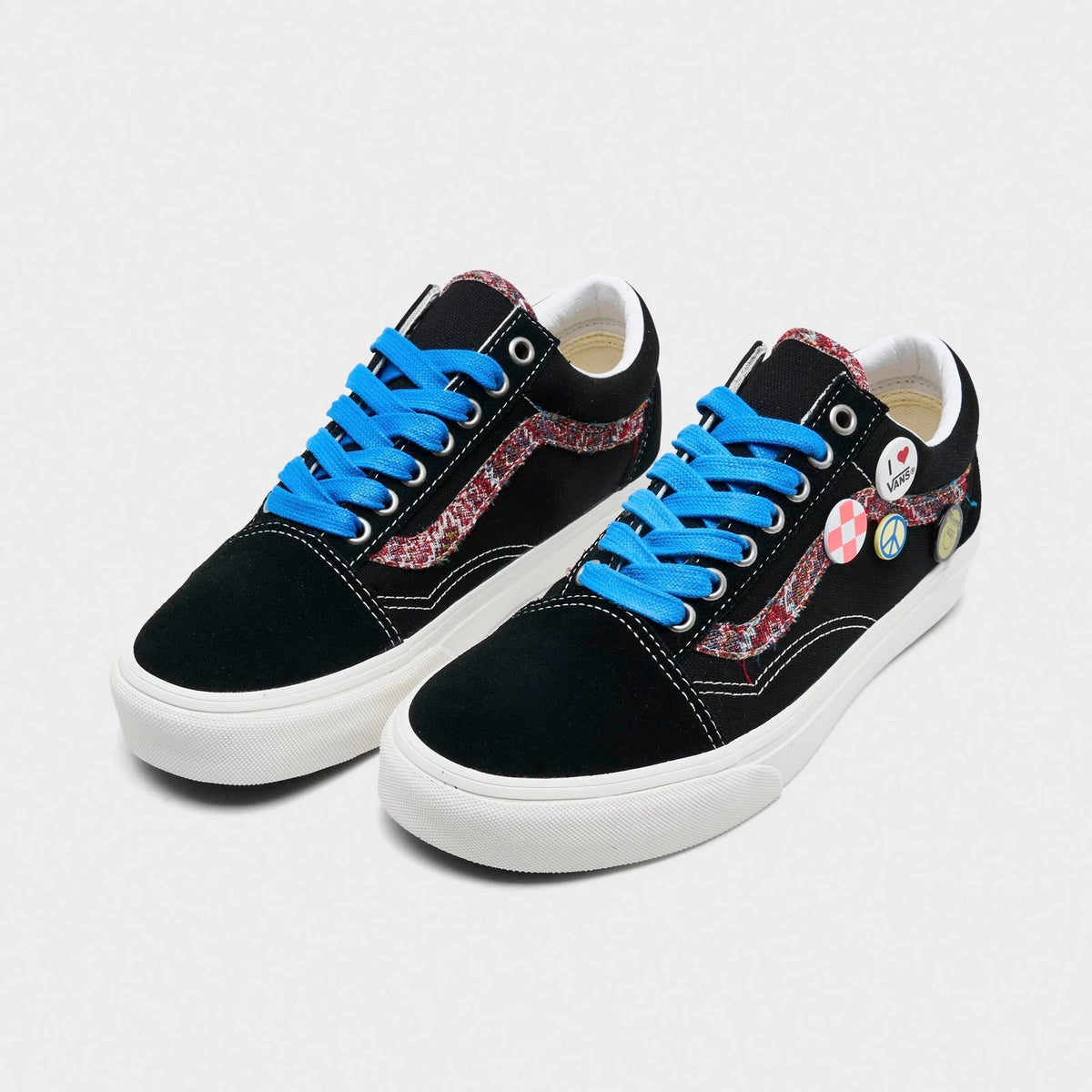 Kids' Low-Top Skate Sneakers - Black