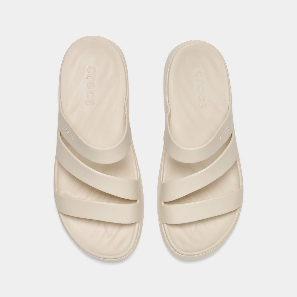 Strappy Slip-On Sandal - White