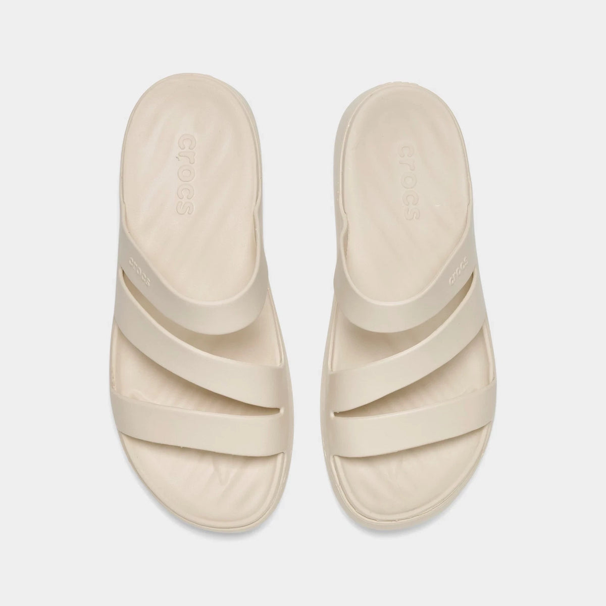 Strappy Slip-On Sandal - White