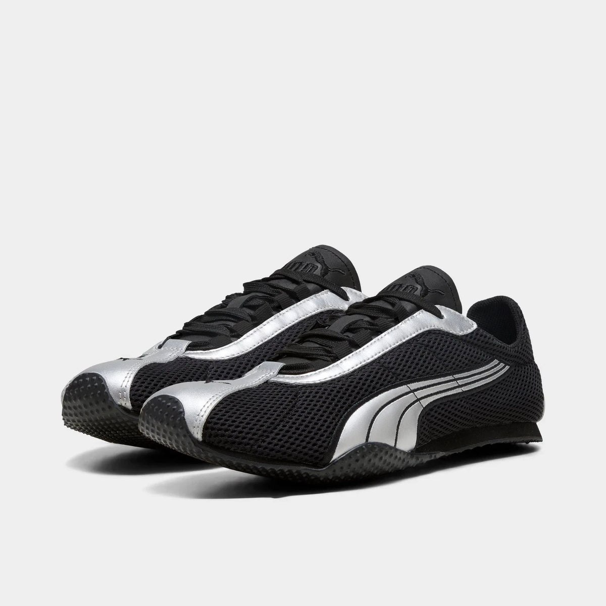 Men's Mesh Low-Top Sneakers - Silver
