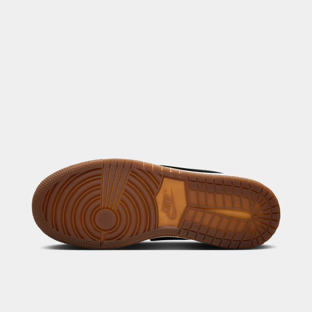 Big Kids' Perforated Leather Low-Top Sneakers