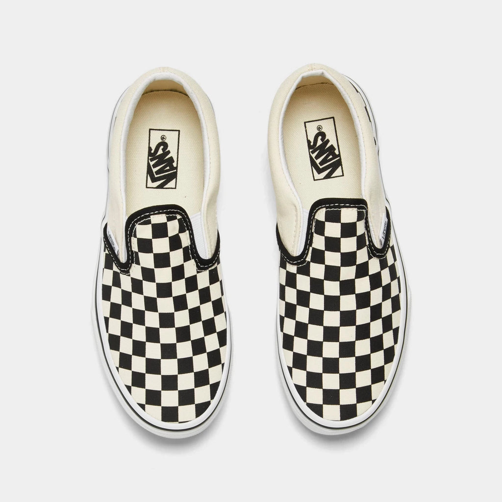 Kids' Canvas Slip-On Sneakers - Black