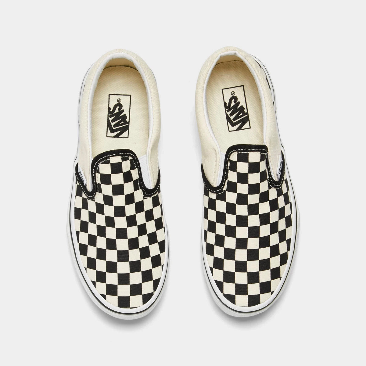 Kids' Canvas Slip-On Sneakers - Black
