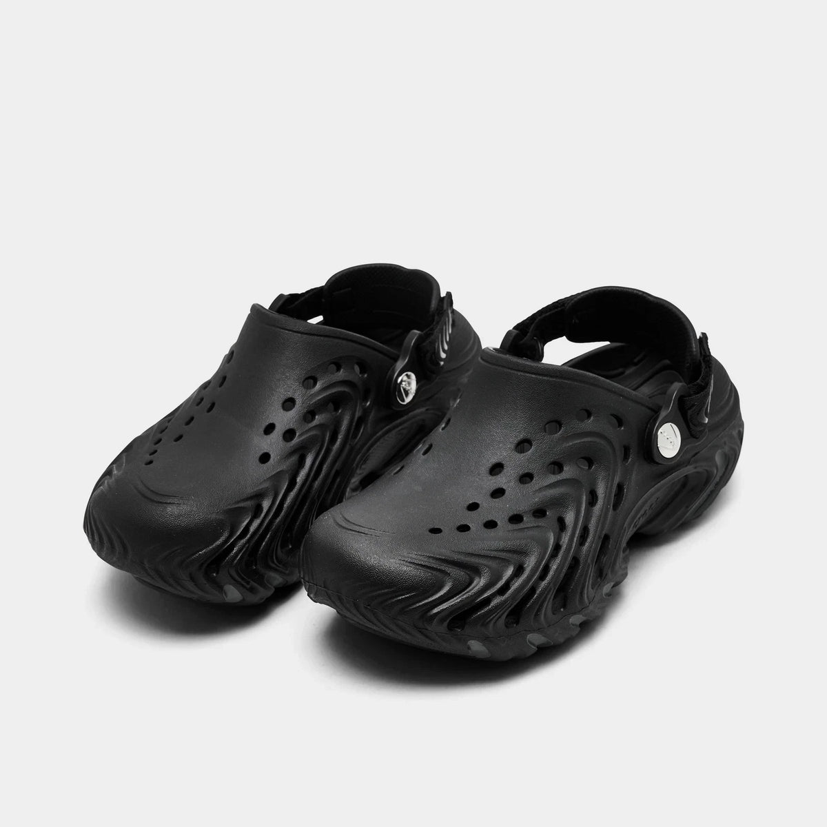 Kids' Wavy Foam Clogs - Black
