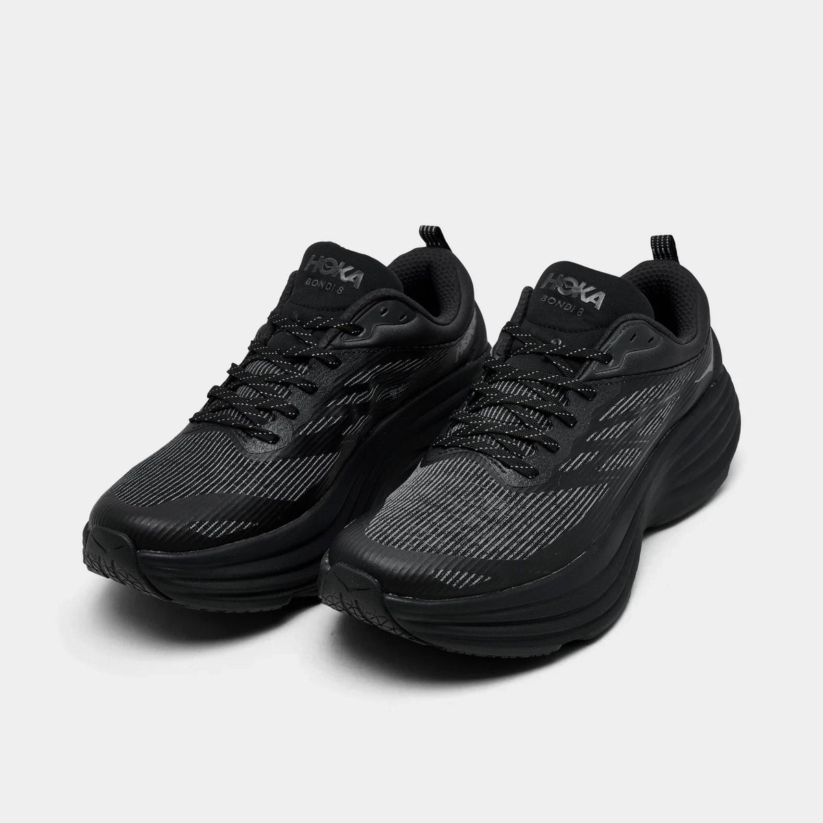 Men's Caged Textile Casual Sneakers - Black
