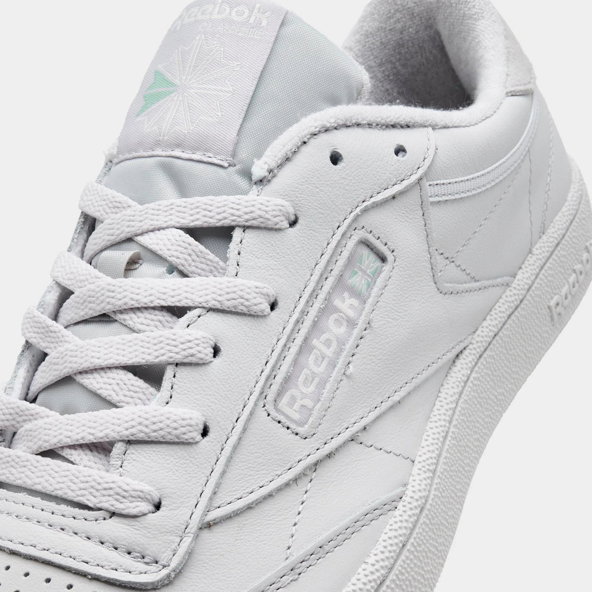 Men's Leather Low-Top Court Sneaker