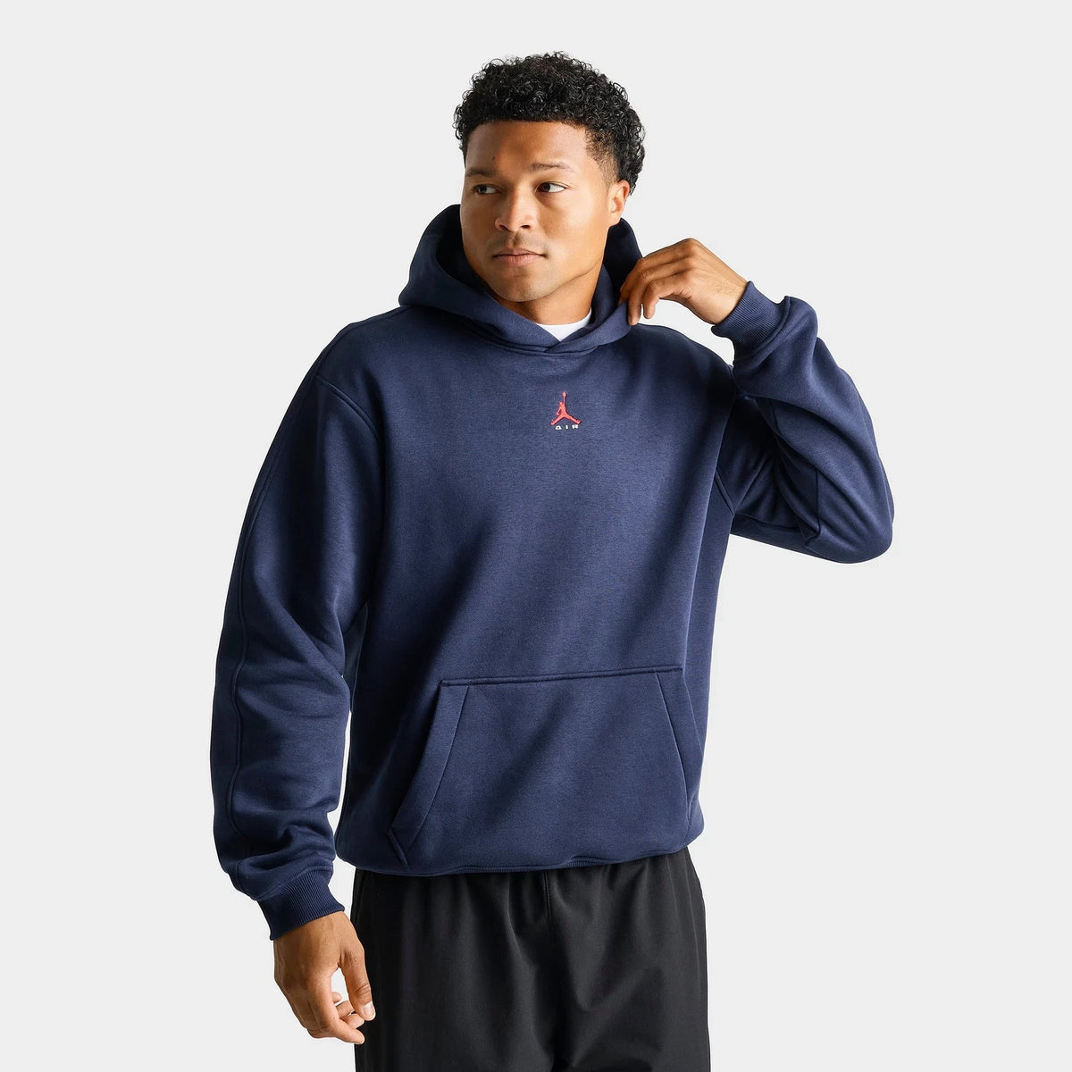 Men's Cotton Blend Fleece Pullover Hoodie