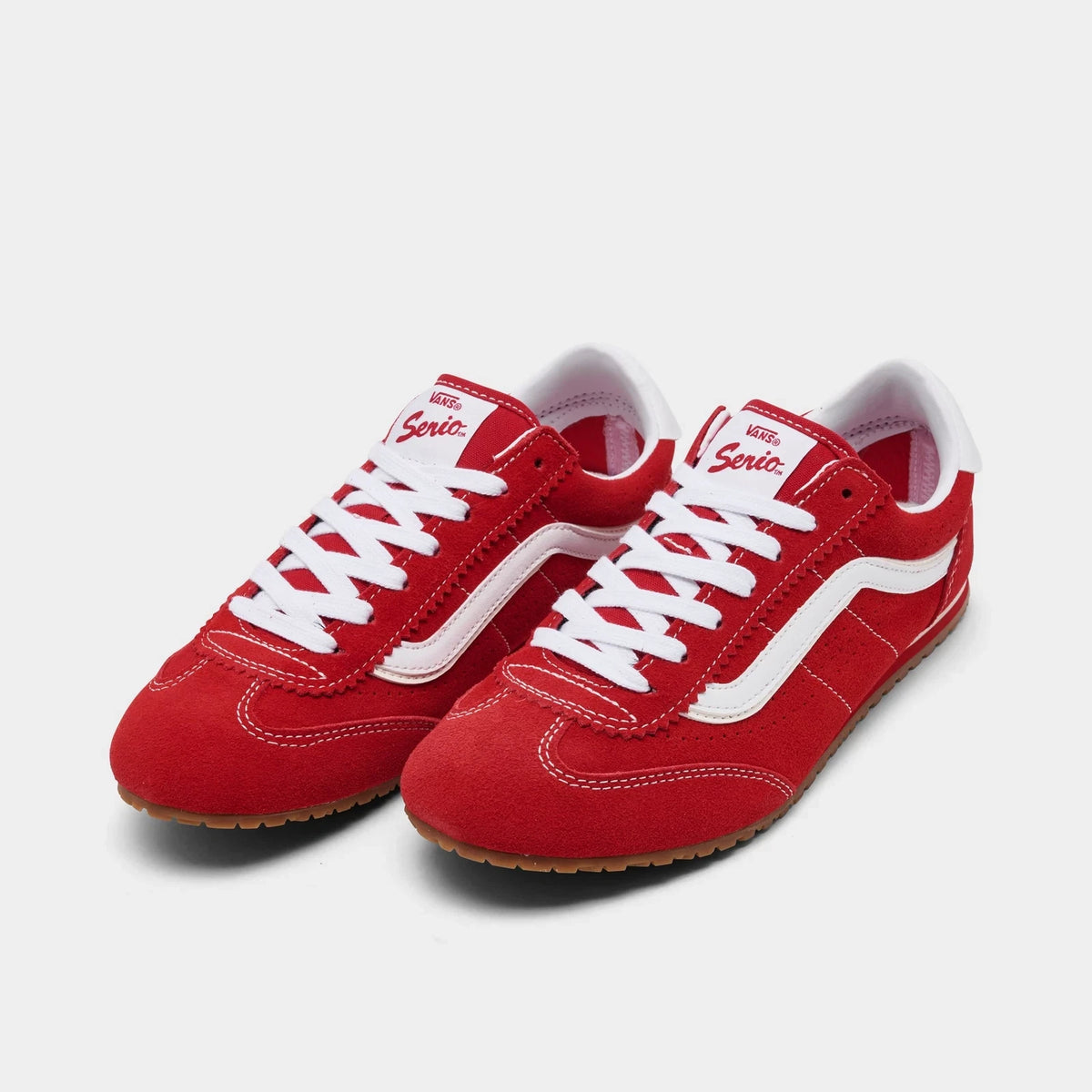Women's Suede Nylon Low Profile Sneakers