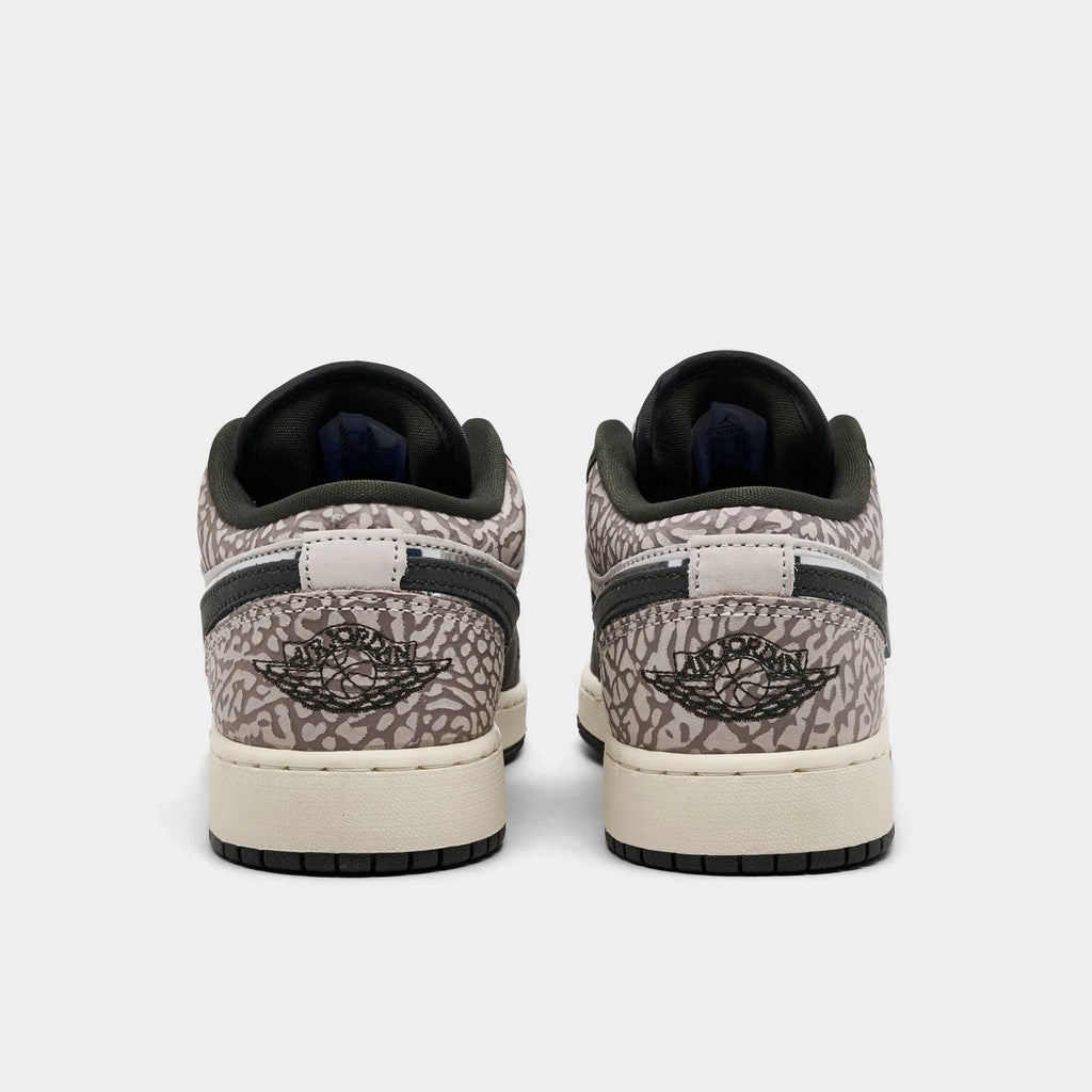 Big Kids' Leather Low-Top Sneakers