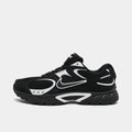 Men's Mesh Retro Runner Sneaker - Black