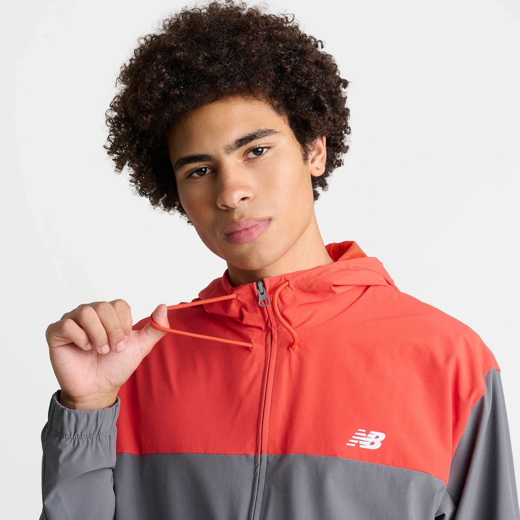 Men's Lightweight Hooded Woven Jacket