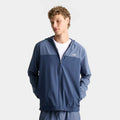 Men's Woven Full-Zip Hooded Jacket