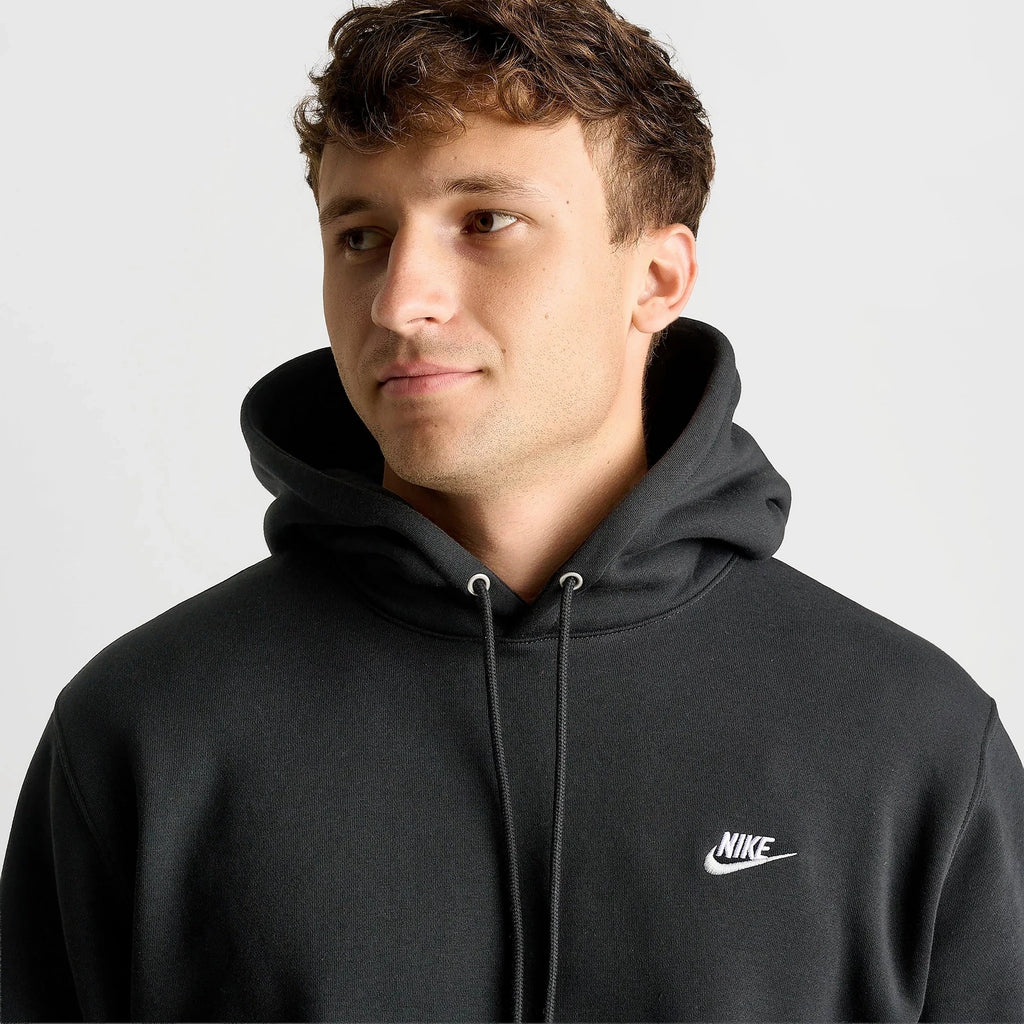 Men's Brushed Fleece Pullover Hoodie - Gray
