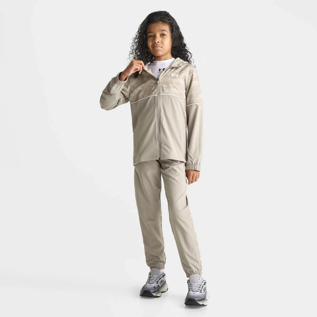 Kids' Printed Full-Zip Woven Jacket
