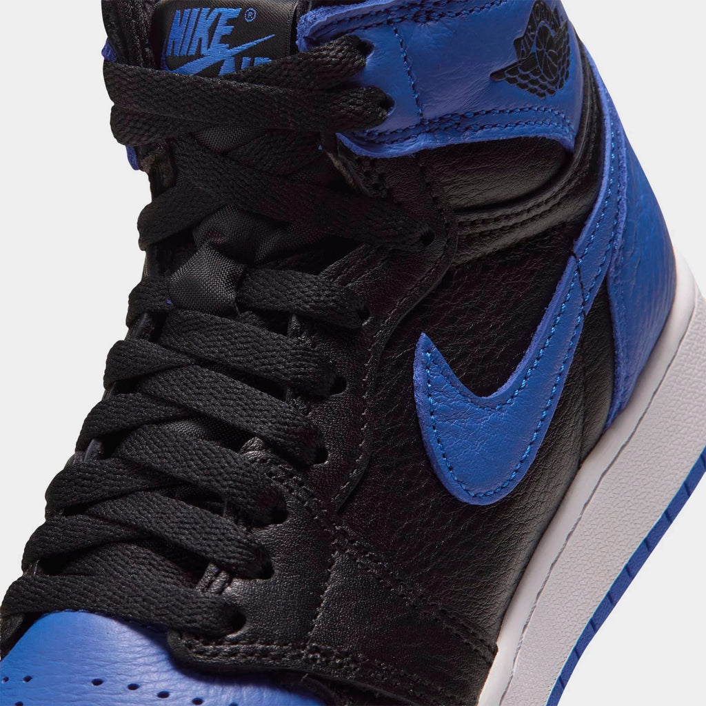 Big Kids' High Top Leather Casual Sneakers