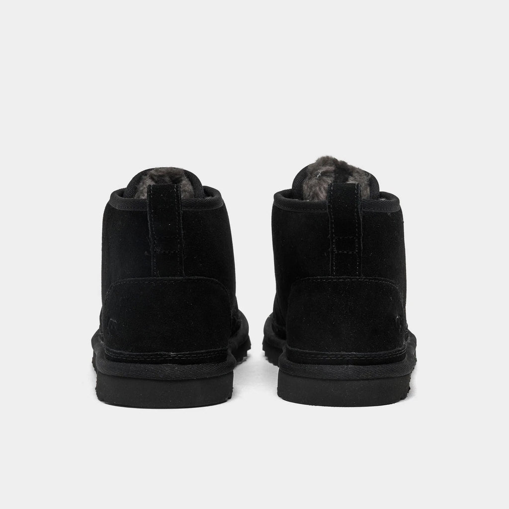 Men's Suede Lace-Up Chukka Boots - Black