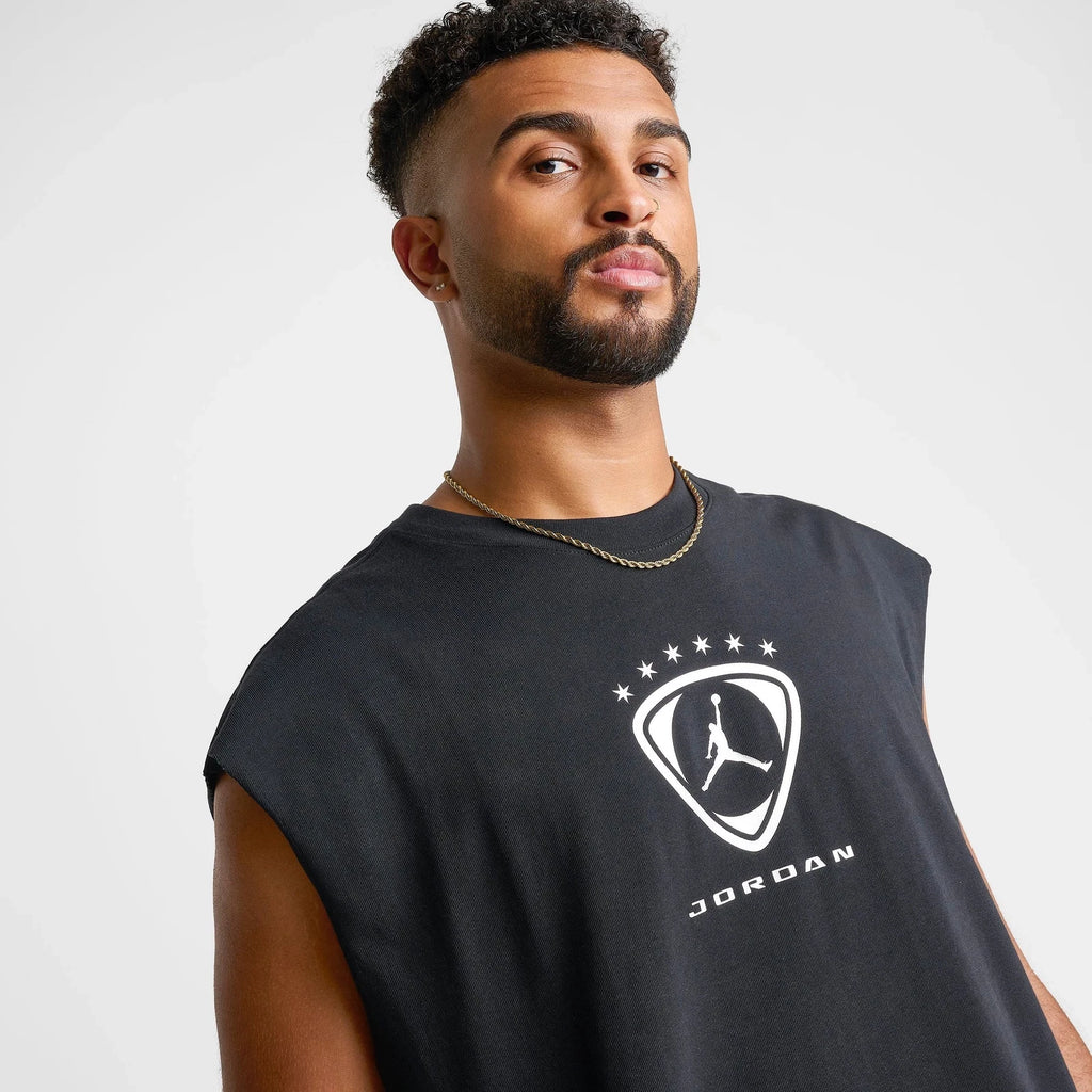 Men's Cotton Sleeveless Training Top