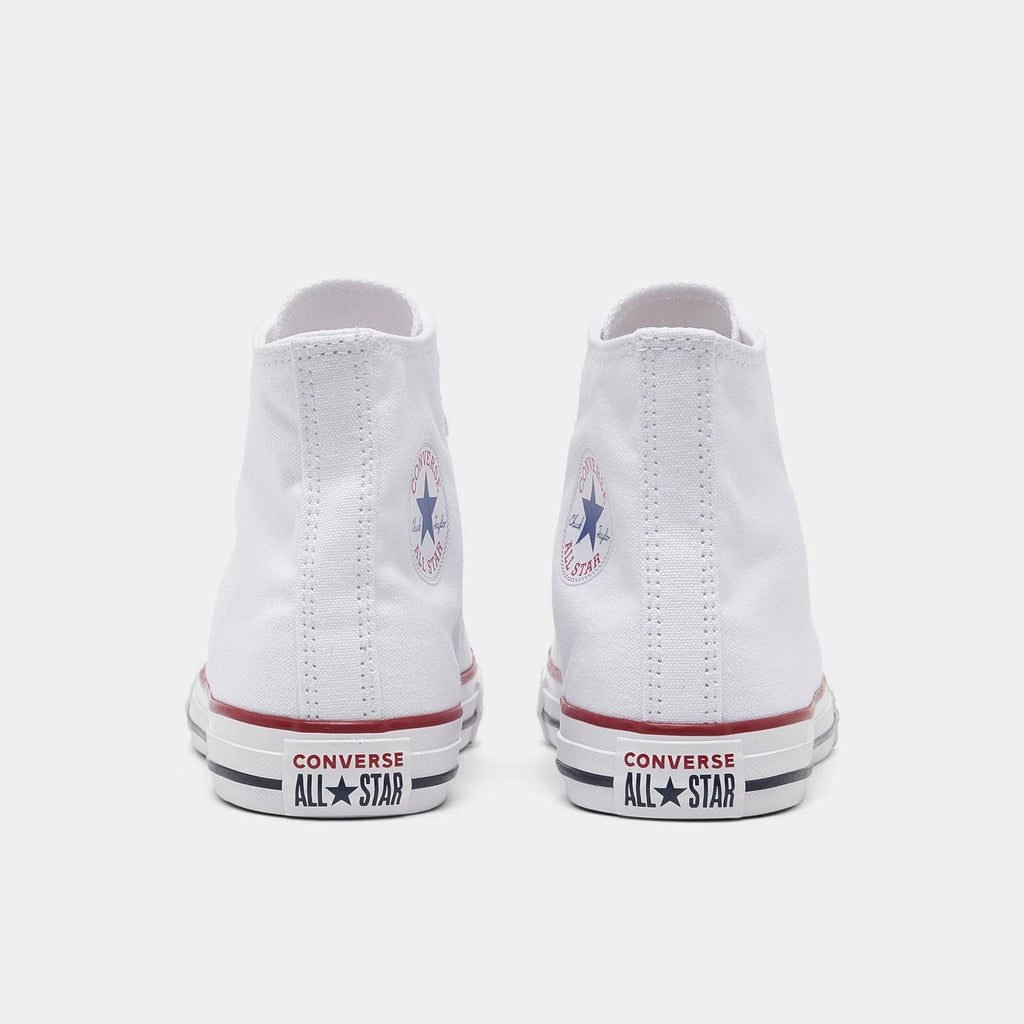 Little Kids' Canvas High Top Sneakers - White