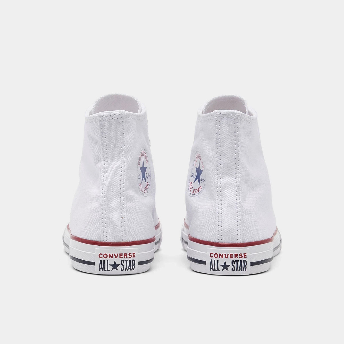 Little Kids' Canvas High Top Sneakers - White