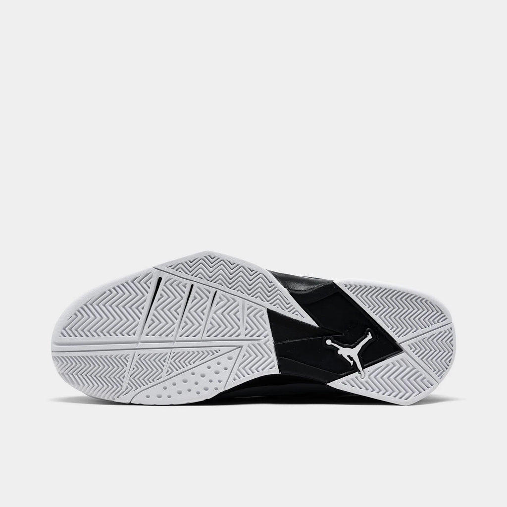 Men's Leather Basketball Shoes - Black