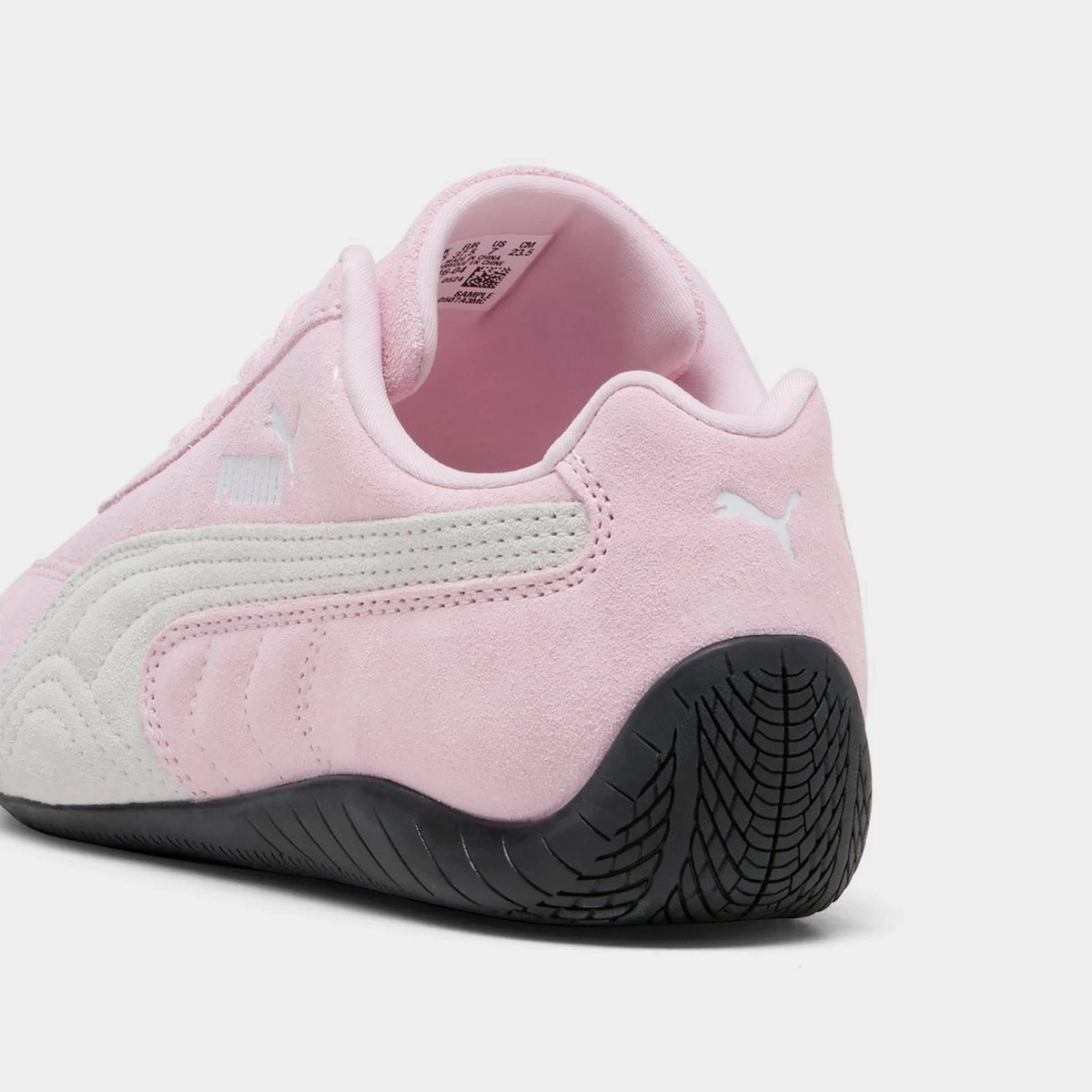Women's Low-Profile Leather Sneakers - Pink