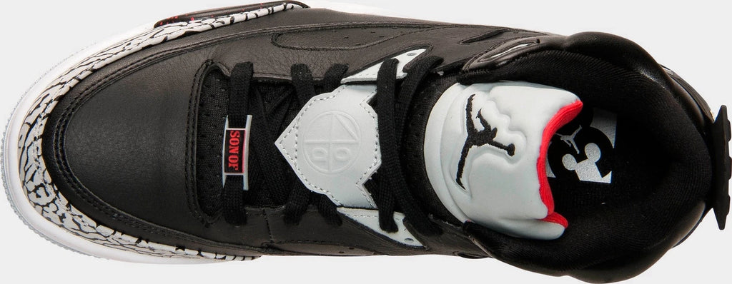 Men's Leather And Mesh Low-Top Sneakers
