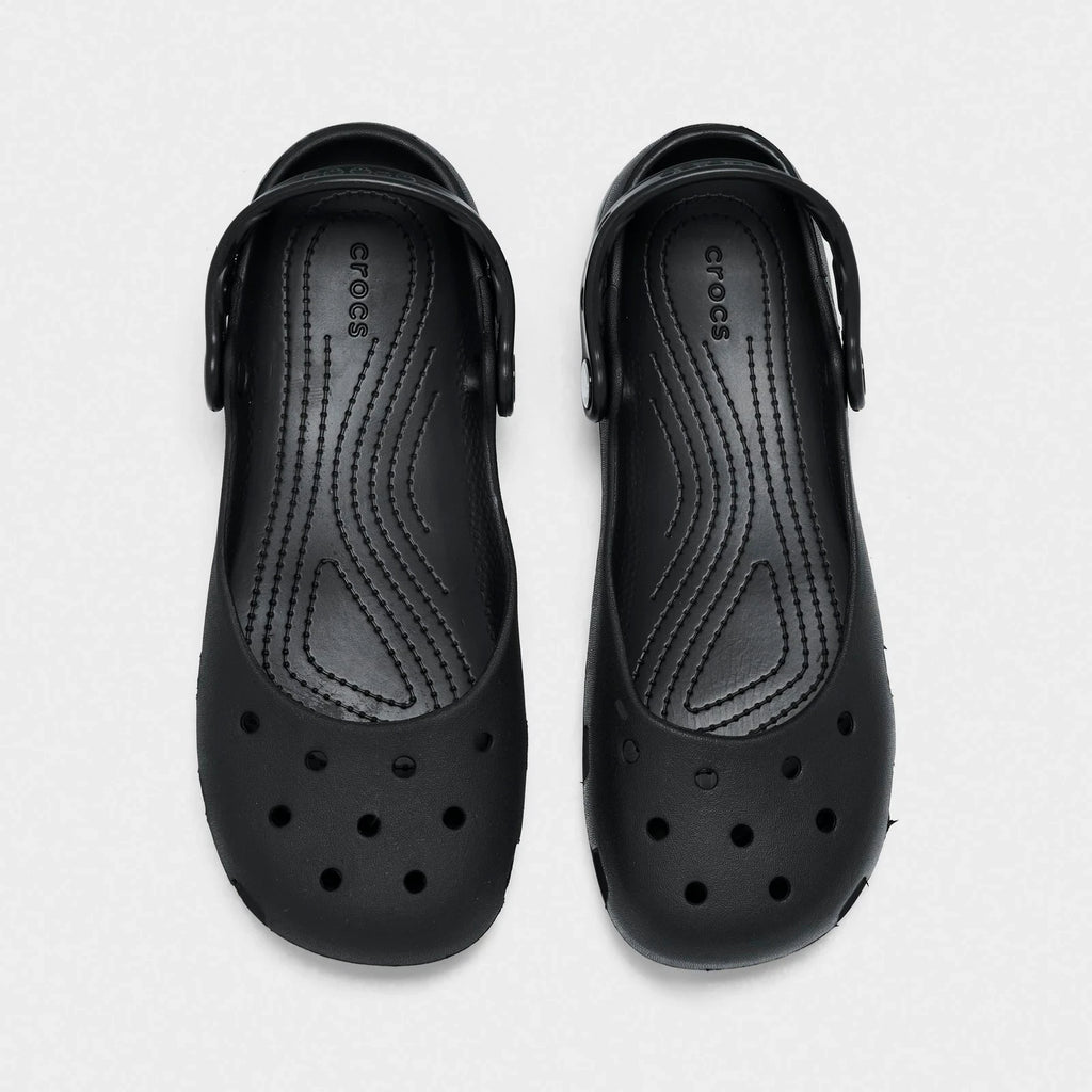 Women's Ballet-Style Foam Clogs - Black