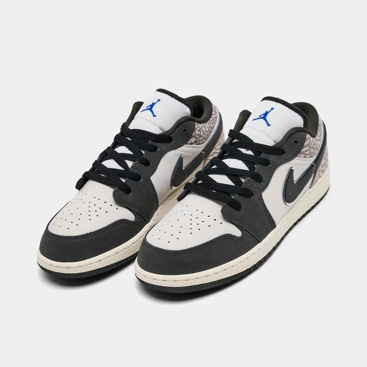 Big Kids' Leather Low-Top Sneakers