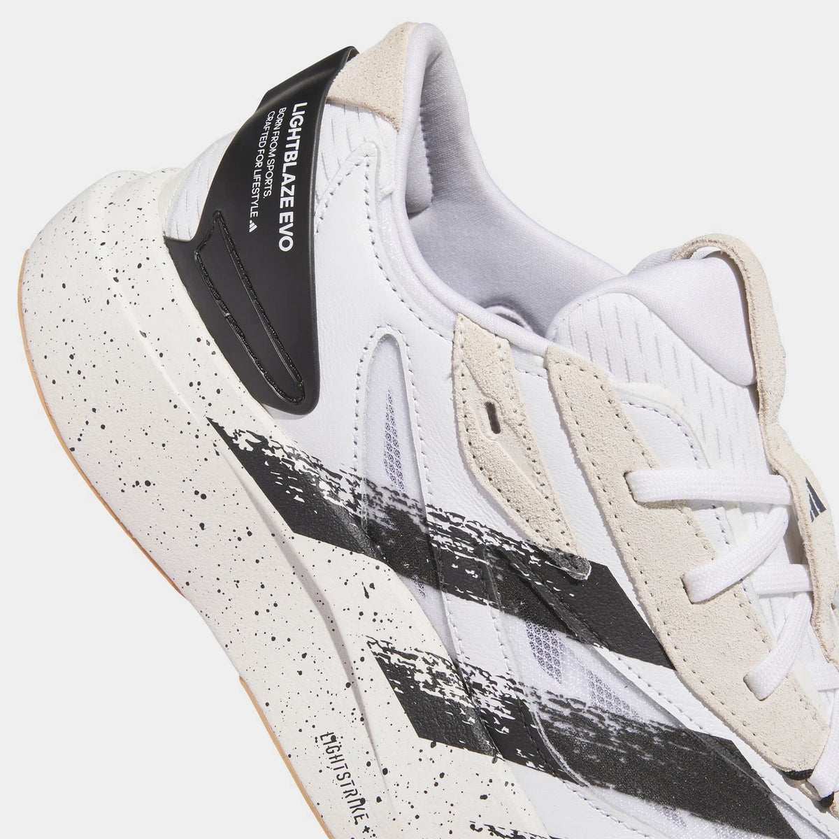Men's Mesh And Leather Casual Sneakers