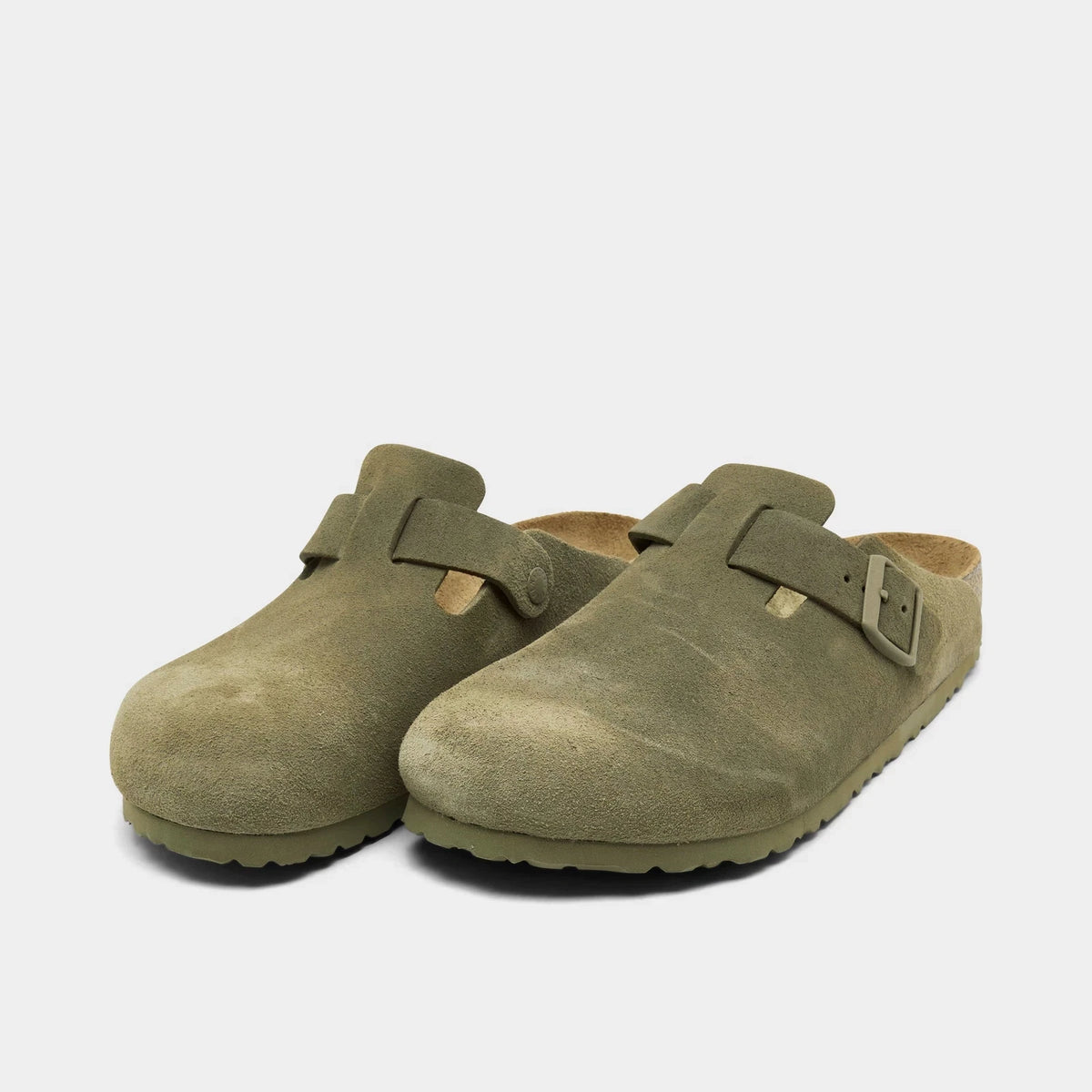 Men's Suede Slip-On Clogs