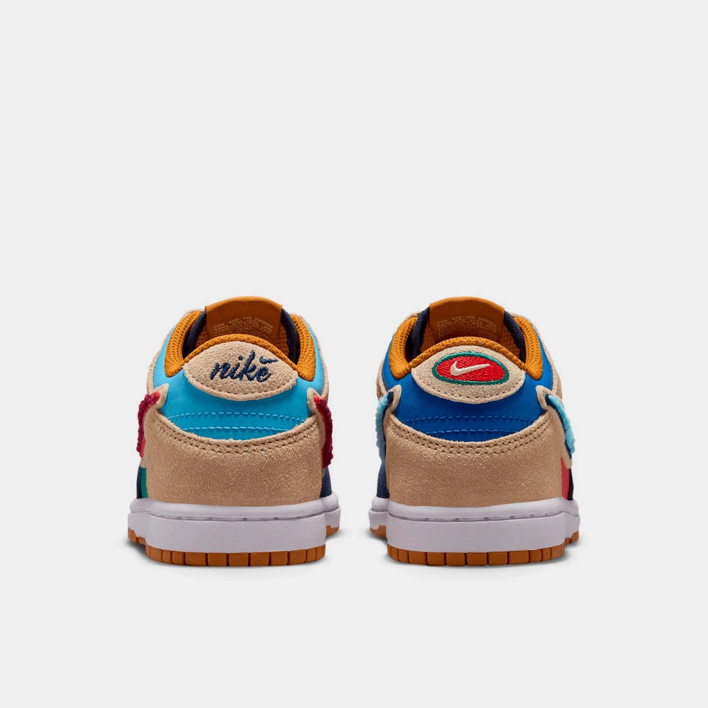 Little Kids' Leather Low Top Casual Sneaker