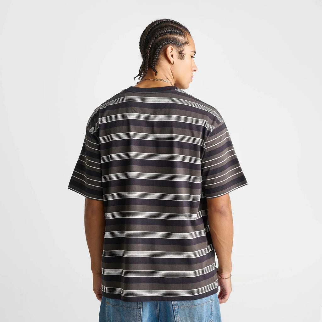Men's Cotton Striped Crewneck T-Shirt