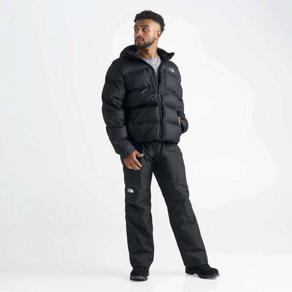 Men's Insulated Hooded Jacket - Black
