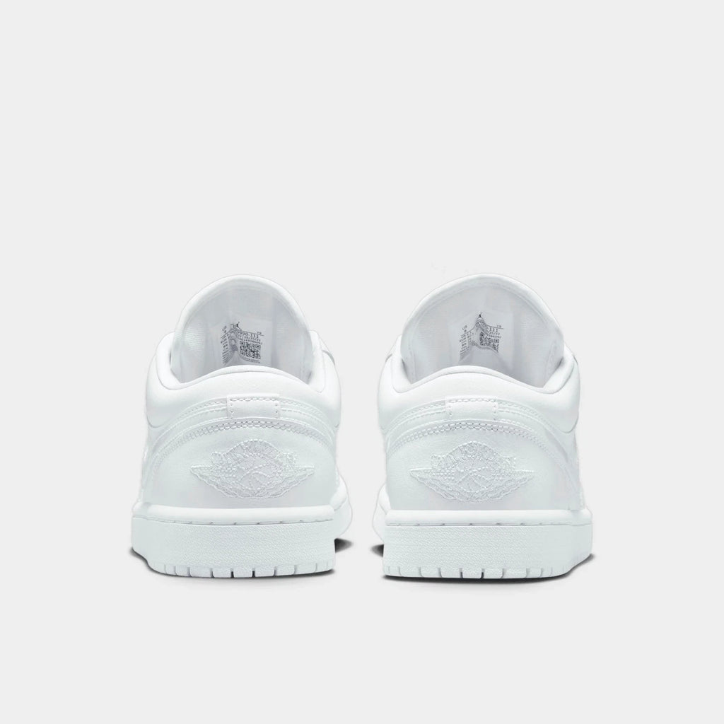Women's Metallic Cracked Leather Low Sneakers