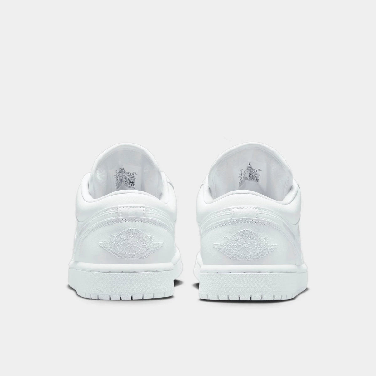 Women's Metallic Cracked Leather Low Sneakers