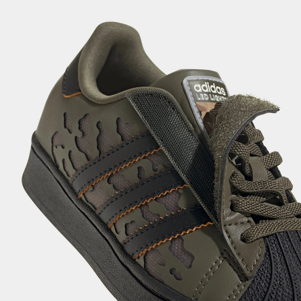 Toddler Light-Up Hook-And-Loop Sneakers