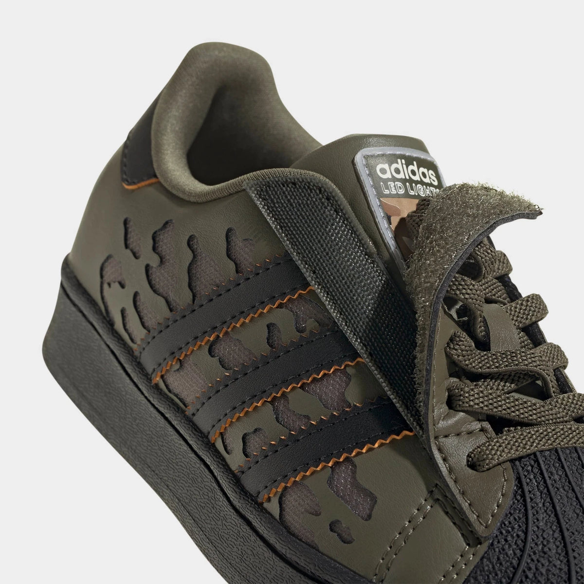 Toddler Light-Up Hook-And-Loop Sneakers
