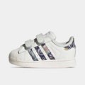 Toddler Girls' Floral Hook-And-Loop Sneakers