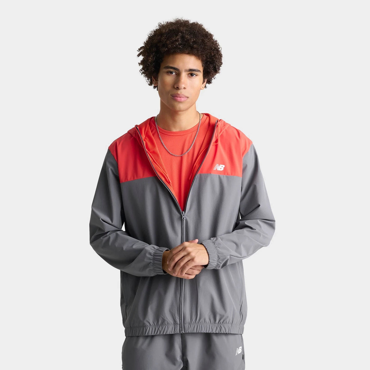 Men's Lightweight Hooded Woven Jacket