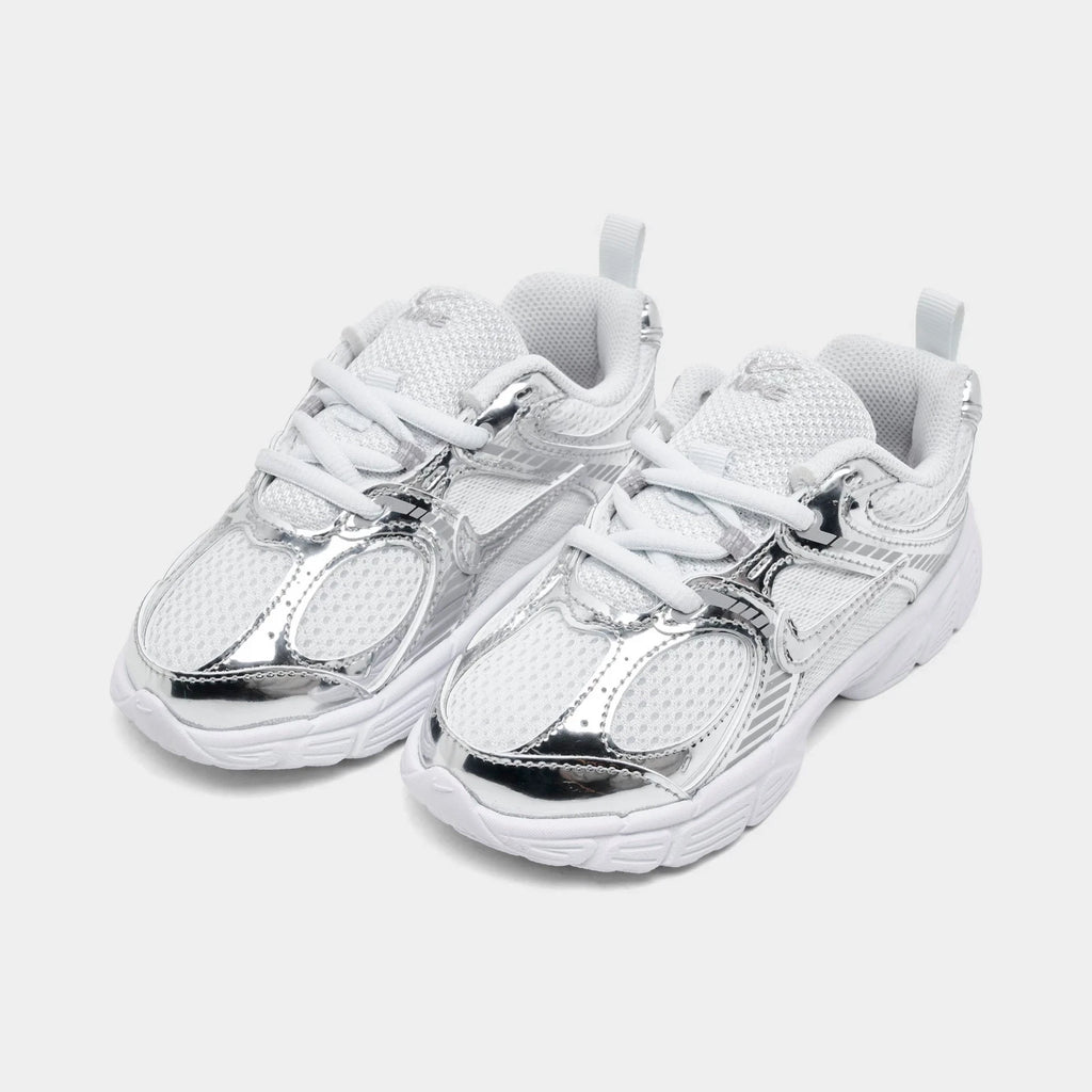 Toddler Mesh Stretch-Lace Sneaker - White