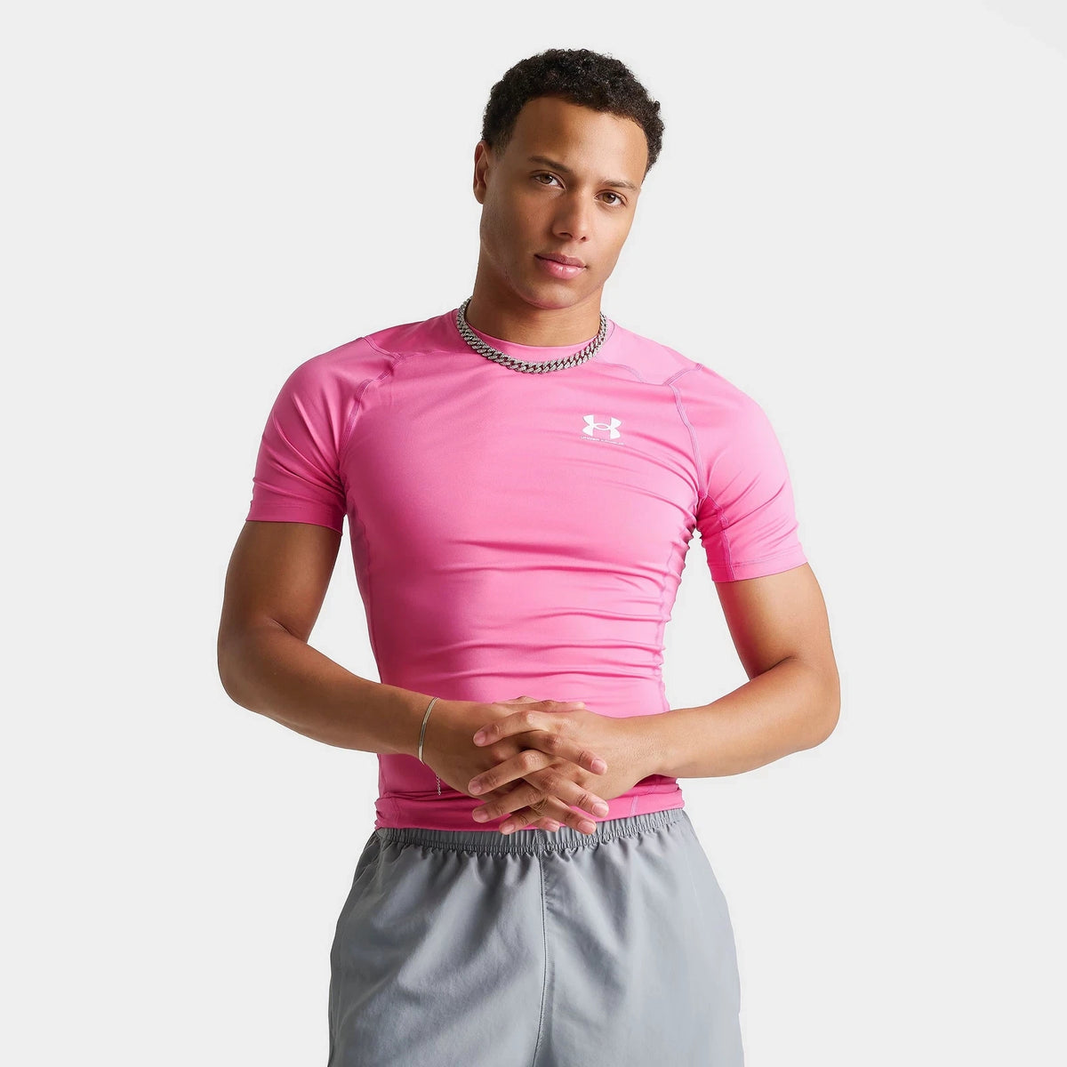 Men's Compression Training T-Shirt - Red