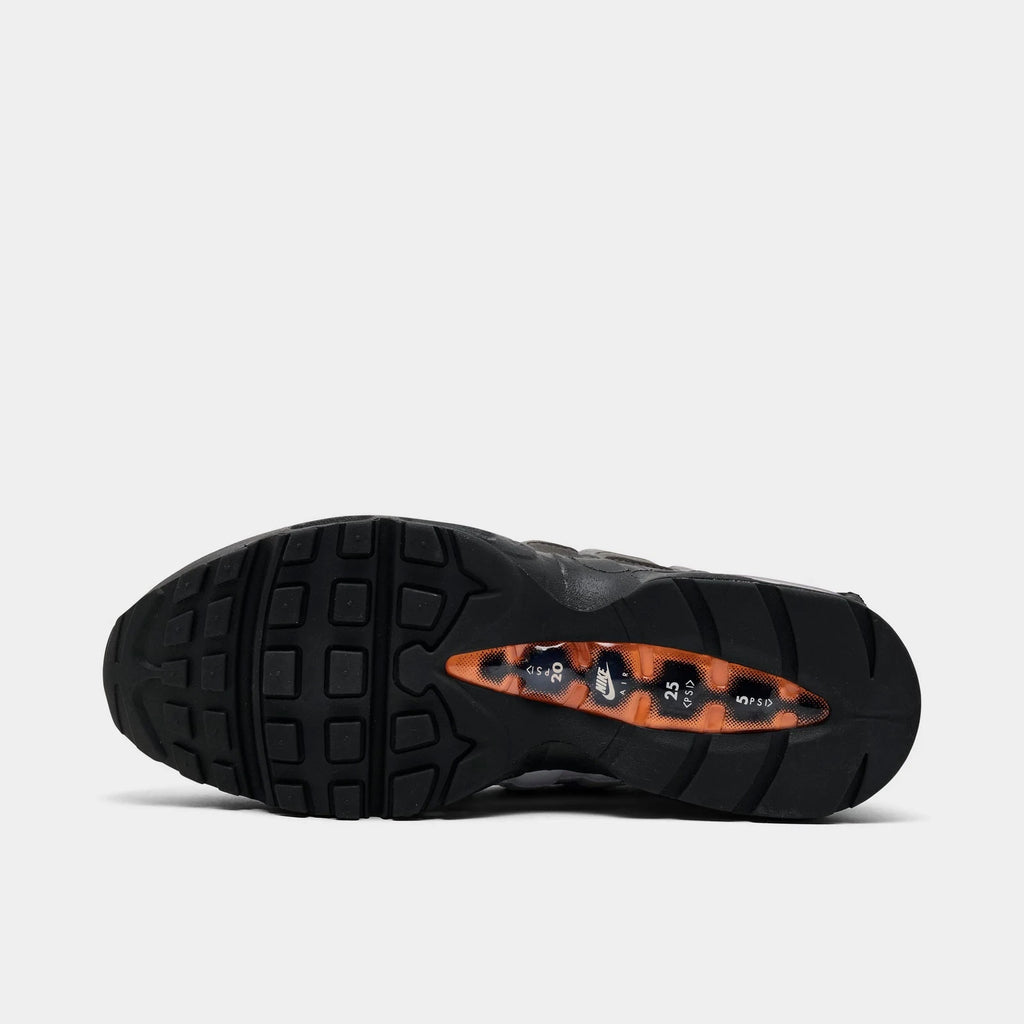 Men's Mixed Material Runner Sneaker - Black