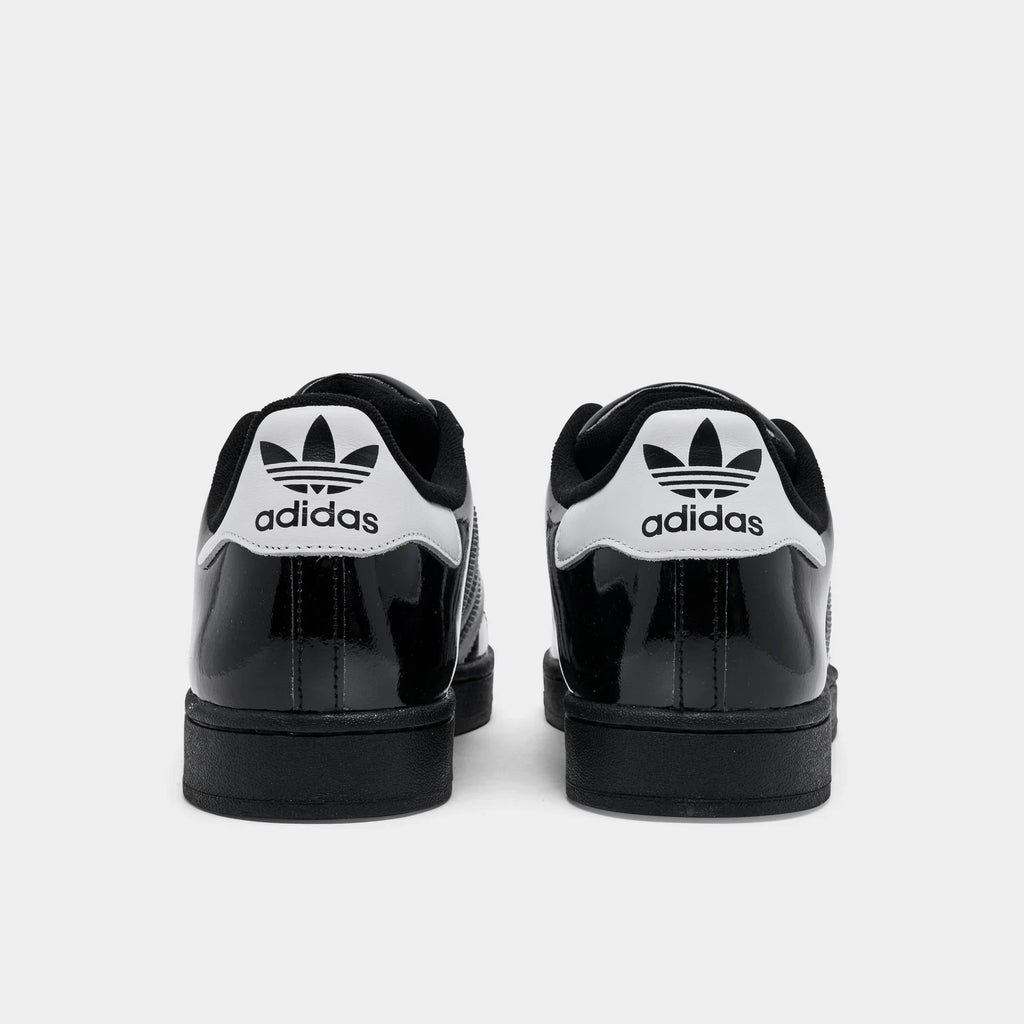 Men's Patent Leather Shell-Toe Sneakers