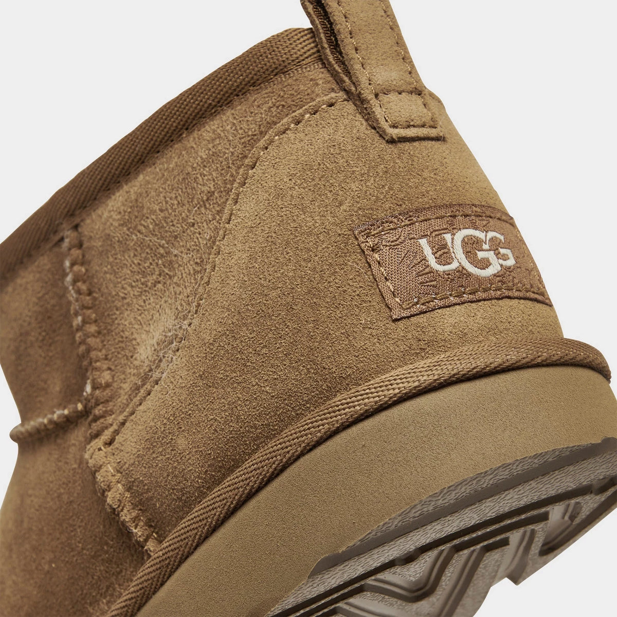 Kids' Short Sheepskin Side-Zip Boots - Chestnut
