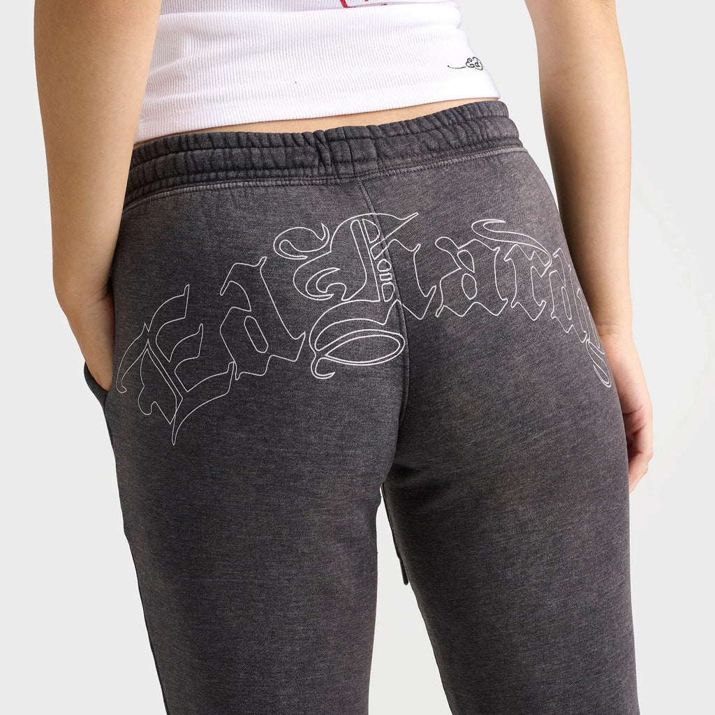 Women's Religious Graphic Flare Fleece Pants