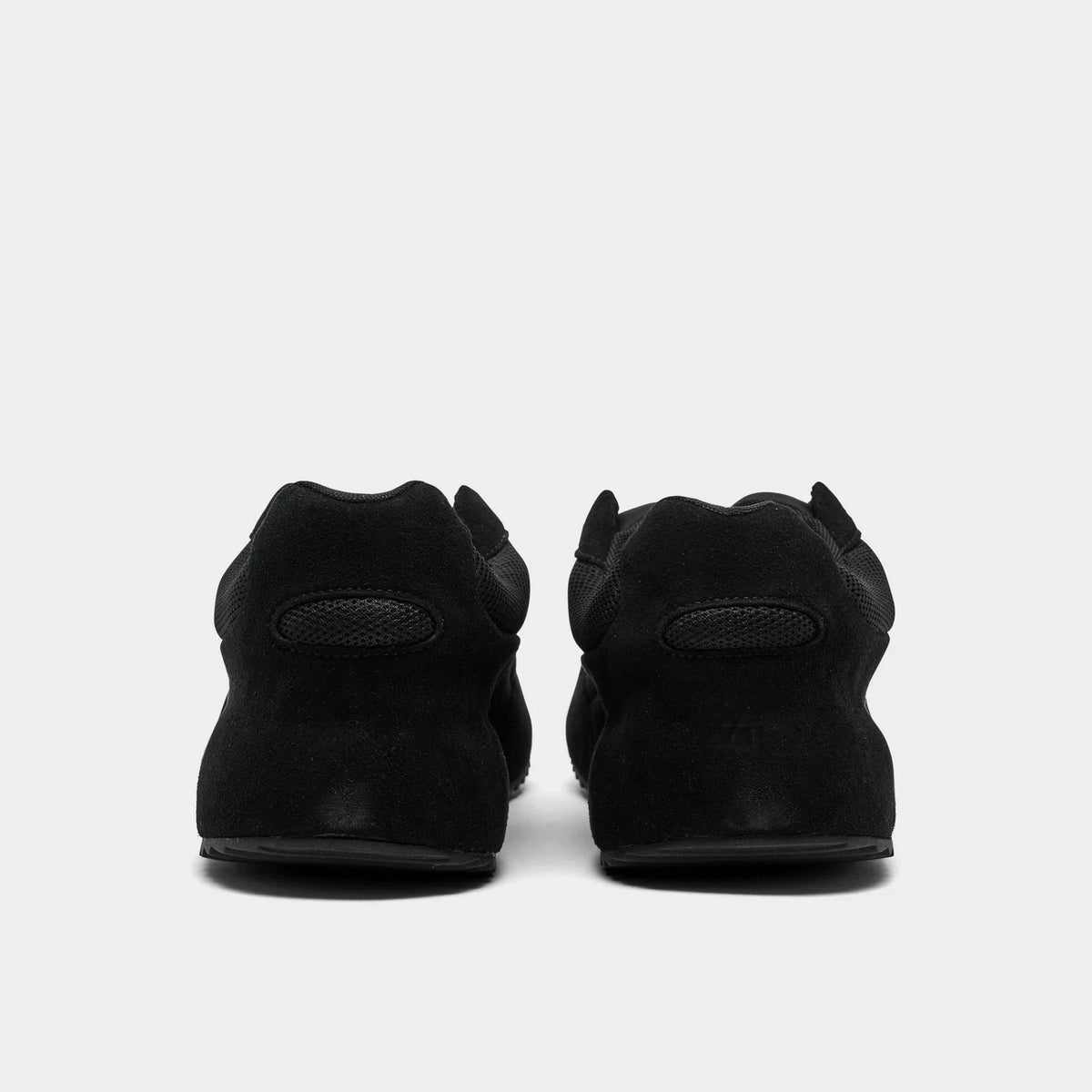 Mesh And Suede Slip-On Casual Shoes