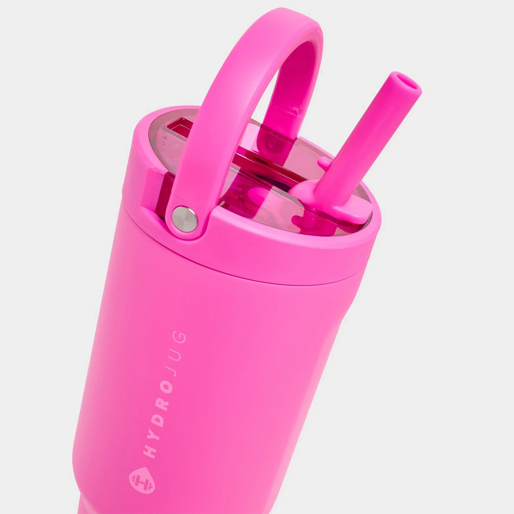 32 oz Insulated Flip Straw Water Bottle
